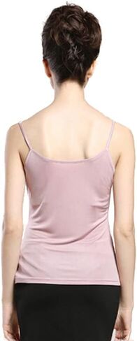 Forever Angel Women's 100% Silk Lace Camisole Cami Tank Top in Saudi Arabia