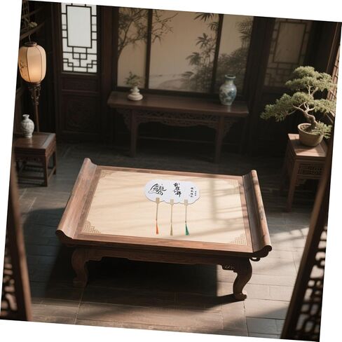 Zerodeko 3pcs Ancient Style Round Chinese Hand Fan Kit for Graduation Dancing Elegant Cultural Craft for Home Decor and in Saudi Arabia