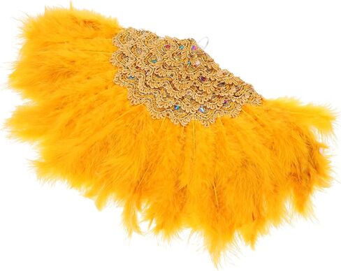 ALIPIS BRIDAL PLUMAGE FAN ALEGANT ALEGANT HANEHELD FOR THE WEDDINGS PRODES و POMBOODE in Kuwait