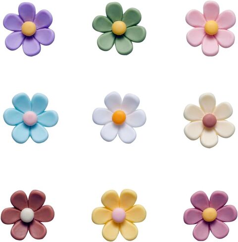 Cute Flower Shoe Charms for Girls Cute Shoe Charms for Adults Teens Kids Kawaii Shoe Decoration Charms for Clog Sandals Birthday Party Gift in Saudi Arabia