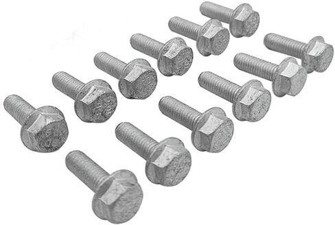 LS Header Exhaust Manifold Bolt Kit,12 Pcs Exhaust Manifold Bolts Fits for Chevy GM LS1 LS2 LS6 LS7 LSX 4.8L 5.3L 6.0L 6.2L, Flanged Hex Head Bolts in Saudi Arabia