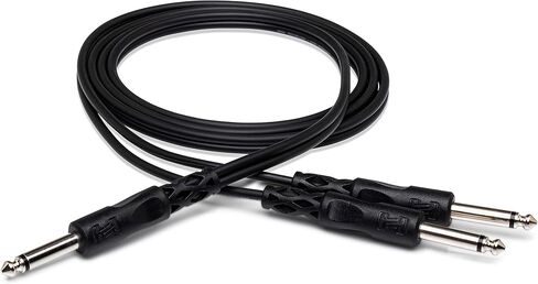 كابل Hosa CYP-105 1/4 بوصة TS إلى كابل TS Y مزدوج 1/4 بوصة، 5 أقدام in Kuwait