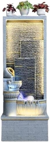 Decor Floor Decorations Entrance Hall Living Room Humidifier Household Circulating Water Attracting Wealth Feng Shui Decoration for Entryway in Saudi Arabia
