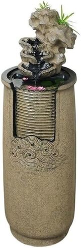 Decor 115cm Garden Waterfall Indoor Large Water Feature Independent Fountain Used for Courtyard Terrace Porch Home Decoration for Entryway in Saudi Arabia