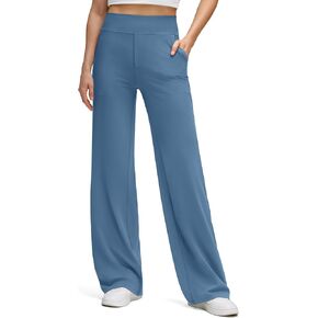 G4Free BareFeel High Stretch Wide Leg Pants for Women Soft Comfy Casual Yoga Pants with Pockets Petite/Regular/Tall in Kuwait