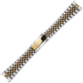20mm 21mm Stainless steel Watch band Fit for Rolex Oyster Perpetual Date Metal Watch strap in Saudi Arabia
