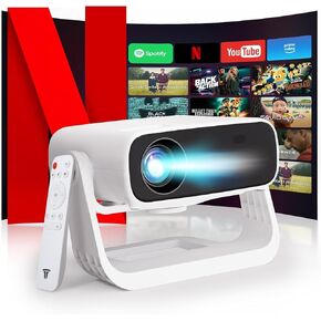 جهاز عرض مزود بتقنية WiFi وبلوتوث، جهاز عرض خارجي مُحدث لعام 2024، جهاز عرض أفلام يدعم 1080P، 12000L in Kuwait