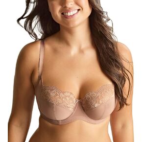 Panache Women Nina's Nina underwire Stretch Lace Side Support Bra | نمط الشرفة ، تغطية كاملة للتشهيات الكبيرة in Kuwait