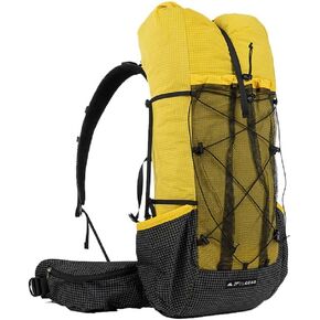 3F UL GEAR QiDian Pro UL 46+10L Backpack Outdoor Climbing Bag Camping Hiking Bags UHMWPE ultralight (beige) in Saudi Arabia