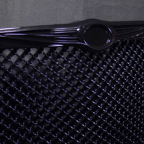 7422438995919 Compatible With 2004 2005-2010 Chrysler 300 / 300C Glossy Black Mesh Front Bumper Grill Grille in Saudi Arabia