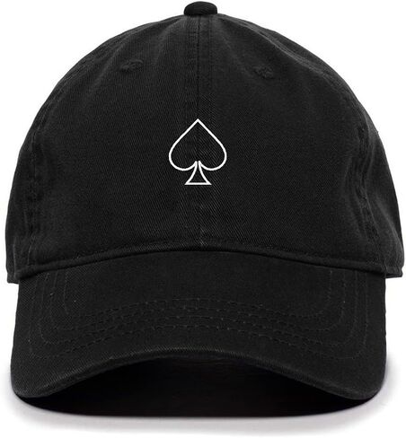 Tech Design Spade Baseball Cap Embroidered Cotton Adjustable Dad Hat in Saudi Arabia