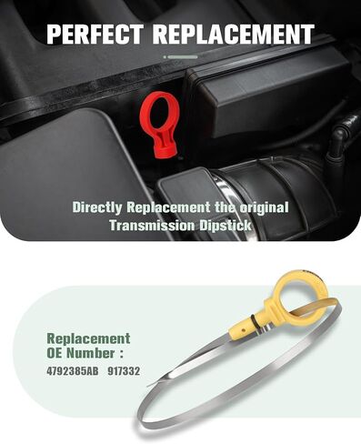 SCITOO 20.55" Oil Dipstick Engine Dipstick Fits for Chrysler Sebring 2005,for Dodge Stratus 2005-2006 in Saudi Arabia