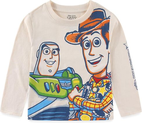 Disney Toy Story Boys Long Sleeve Shirt for Toddler and Big Kids in Saudi Arabia