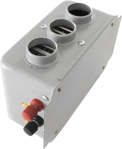 MACHSWON Automobile Interior Heater, 800W Dual Gear 3 Hole Compact Car Heater Demister Winter Fast Heating Warmer Frost Removing Car Windshield Defroster and Defogger(24V 800W) in Saudi Arabia
