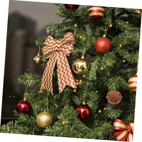 angoily Christmas Rusty Jingle Bells ، 12 ٪ Metal Rusty Bells لصياغة ، أجراس ريفية للحرف مع قواطع النجوم ، أجراس عيد الميلاد الصدئة للحرف اليدوية in Saudi Arabia