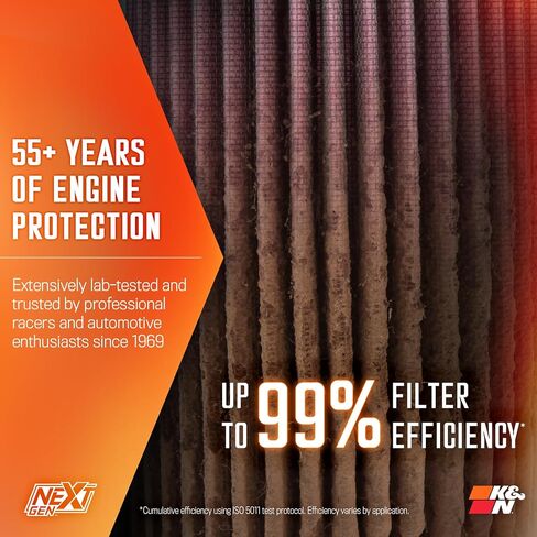 K&N NextGen Cold Air Intake System: High-Flow Cotton Filter: Compatible with 2024-2025 FORD: Ranger Raptor, 50-2628 in Saudi Arabia