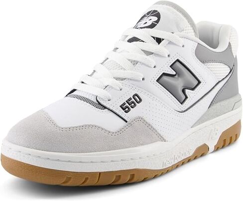 New Balance 550 Sneaker, White/Gum/White, 11 US Women/9.5 US Men in Saudi Arabia