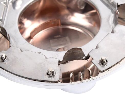 4pcs 5 lug chrome center center caps cover to inctible مع 1997-2000 Ford F150 متوافق مع 2000-2002 Lincoln Navigator متوافق مع 1997-2000 Ford Expedition 909-031 F75A1A096EA in Saudi Arabia