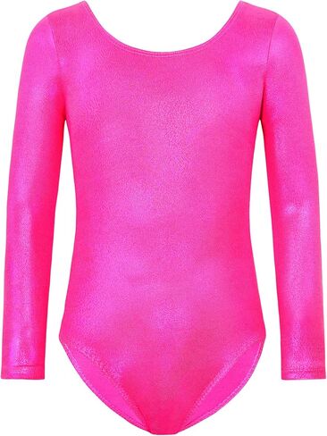 Snowheart Girls Gymnastics Leotards -Long Sleeve Leotards For Girls Toddler Gymnastics Leotard in Kuwait