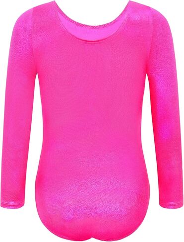Snowheart Girls Gymnastics Leotards -Long Sleeve Leotards For Girls Toddler Gymnastics Leotard in Kuwait