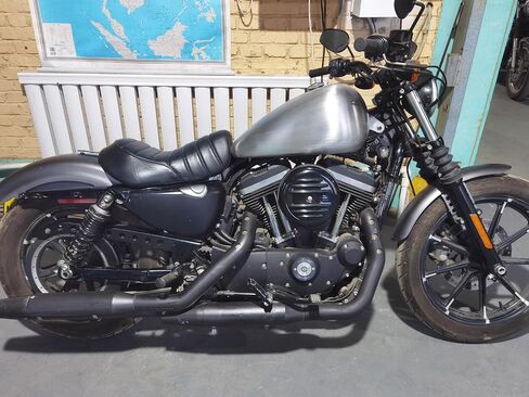 20L Iron Motorcycle Petrol Fuel Tank For Harley Sportster XL Models 2007-2022 in Saudi Arabia