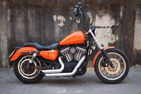 20L Iron Motorcycle Petrol Fuel Tank For Harley Sportster XL Models 2007-2022 in Saudi Arabia