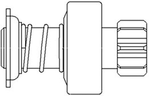 قطع الغيار لجرار شاحنة Moto Truck OEM لـ 2000 3000 4000 5000 Starter Drive. # D2NN11350B يناسب Ford Mod-JZ985-24504 in Saudi Arabia
