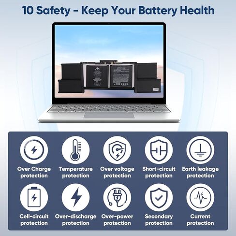 بطارية كمبيوتر محمول بديلة 40WH M5Y1K 14.8V لجهاز Dell Inspiron 14 15 17 5000 3000 Series 5559 5558 3551 3451 3558 i3558 3567 5755 5756 5458 5759 5758 5759 GXVJ3 WKRJ2 VN3N0 991XP P63F P47F P51F P52F in Kuwait