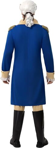 Spooktacular Creations Halloween Founding Father Costume, Blue Men Colonial Costume for Halloween Party in Saudi Arabia