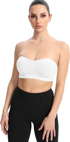 حمالات غنوانية بدون حمالات للنساء لا ينقص سليكون براليت براليت سلس برا برا برا المبطنة in Kuwait