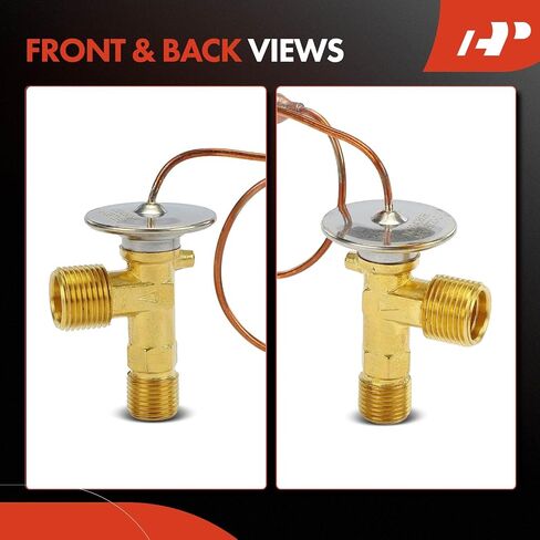 صمام التوسع A-premium A/C متوافق مع شيفروليه إمبالا وهوندا أكورد آند AMC Gremlin & Audi 100 Series & Buick Electra & Cadillac Deville & Ford Ltd & Mercury Colony Park & ​​Vam Javelin in Saudi Arabia