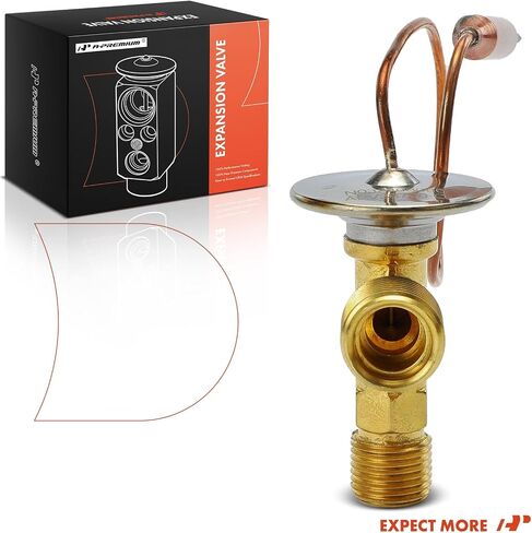 صمام التوسع A-premium A/C متوافق مع شيفروليه إمبالا وهوندا أكورد آند AMC Gremlin & Audi 100 Series & Buick Electra & Cadillac Deville & Ford Ltd & Mercury Colony Park & ​​Vam Javelin in Saudi Arabia