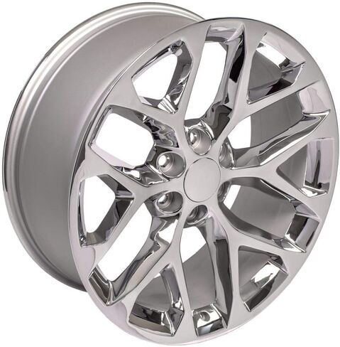 OE Wheels LLC 22 inch Rim Fits 6x139.7 Silverado Suburban Tahoe Sierra Yukon Escalade CV98B 22x9 Chrome Wheels Hollander: 5668 in Saudi Arabia