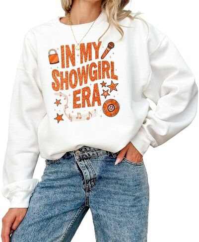في قمصان عصر Showgirl الخاصة بي ، Tee Retro Music Lover أو قميص من النوع الثقيل المريح ، Top Country Pop Tour ، TS12 T-Shirt in Saudi Arabia