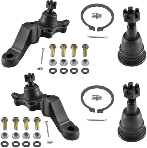 ASTARPRO - Front 4pc Ball Joints Replacement for 1995-2004 Toyota Tacoma, 4 Upper & Lower Ball Joints 1996 1997 1998 1999 2000 2001 2002 2003 in Saudi Arabia