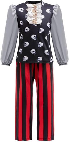 Kids Pirate Costume,Pirate Role Play Dress Up Set for Toddler Halloween DressUp, Themed Party in Saudi Arabia