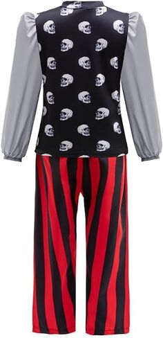 Kids Pirate Costume,Pirate Role Play Dress Up Set for Toddler Halloween DressUp, Themed Party in Saudi Arabia