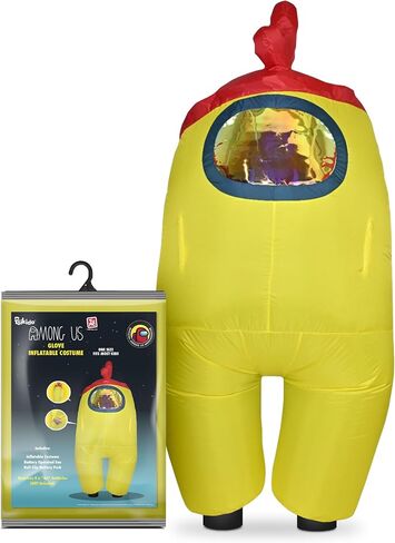 YuMe Official Among Us Toikido Toys Inflatable Kids Halloween Cosplay Costume for Children in Kuwait