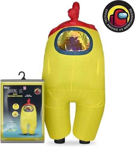 YuMe Official Among Us Toikido Toys Inflatable Kids Halloween Cosplay Costume for Children in Kuwait