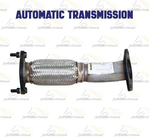 Northeastern Exhaust | Stainless Steel Front Flex Pipe Compatible for 2003-2004 Ford Focus 2.3L | Free Gaskets and Bolts & Nuts Included | Automotive Replacement Part in Saudi Arabia