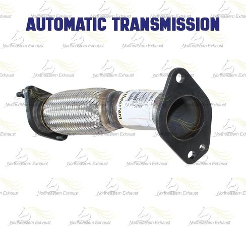 Northeastern Exhaust | Stainless Steel Front Flex Pipe Compatible for 2003-2004 Ford Focus 2.3L | Free Gaskets and Bolts & Nuts Included | Automotive Replacement Part in Saudi Arabia