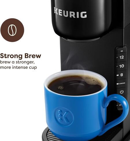 Keurig K-Express Single Serve K-Cup Pod Coffee Maker, 3 Brew Sizes, Strong Button Feature, 42oz Removable Reservoir, Warm Stone in Saudi Arabia