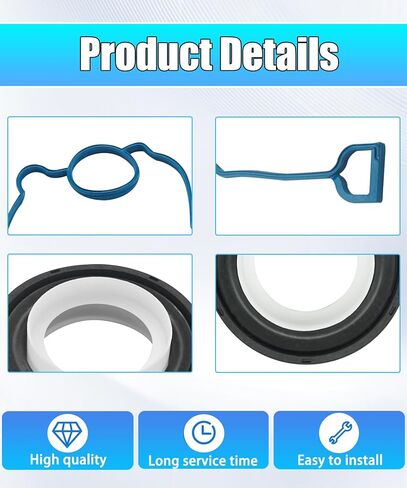 Engine Timing Cover Gasket Set Fit for 2011-2020 Dodge Ram 1500,Ram 2500,Ram 3500,Ram 4500,Ram 5500,Replaces TCS46169 in Saudi Arabia