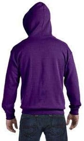 Product of Brand Gildan Adult Heavy Blend 8 oz, 50/50 Full-Zip Hood - Purple - XL - (Instant Savings of 5% & More) in Saudi Arabia