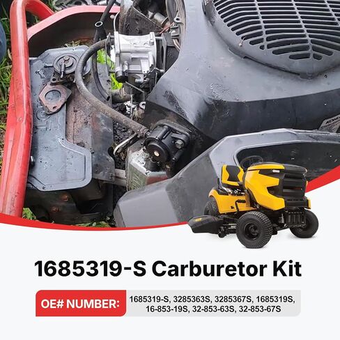 1685319-S Carburetor Kit for Kohler 7000 Series Engines KT725 KT730 KT735 KT740 KT745 22HP 23HP 24HP 25HP 26HP يستبدل 3285363S 3285367S (1685319-S) in Saudi Arabia