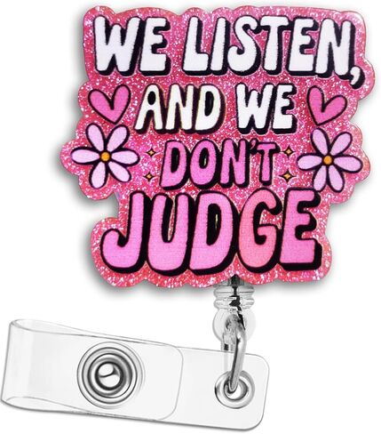 Blue Glitter Nurse Badge Reel with ID Clip, Sana Sana Colita De Rana Cute Badge Reel Retractable ID Tag Card Holder Clip, Funny Badge Reel for Nurse Student Teacher Doctor Medical Assistant in Kuwait