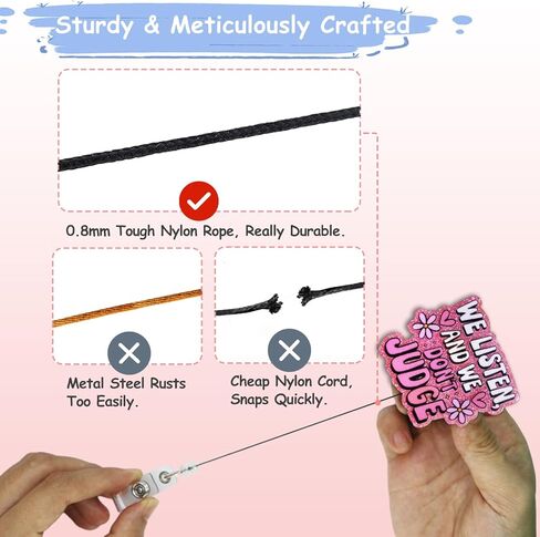 Blue Glitter Nurse Badge Reel with ID Clip, Sana Sana Colita De Rana Cute Badge Reel Retractable ID Tag Card Holder Clip, Funny Badge Reel for Nurse Student Teacher Doctor Medical Assistant in Kuwait