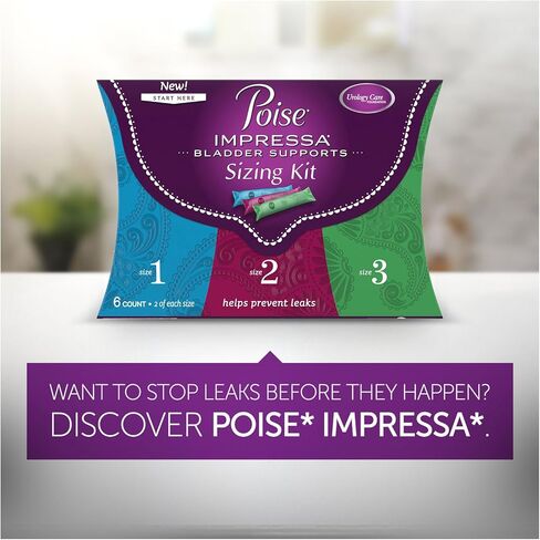 Poise Incontinence Pads, Maximum Absorbency, Long, 64 Count (Pack of 1) in Saudi Arabia