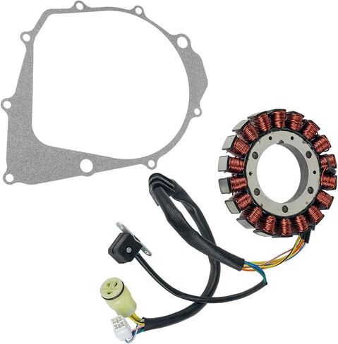 Caltric Stator and Gasket Compatible With Yamaha Big Bear 400 4X4 Yfm45F 2008 Atv New in Saudi Arabia