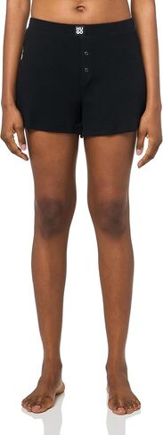 HUGO Women's Luna Stacked Logo Cotton Shorts in Saudi Arabia